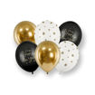 Picture of BALLOONS HAPPY NEW YEAR 12 INCH 6 PACK